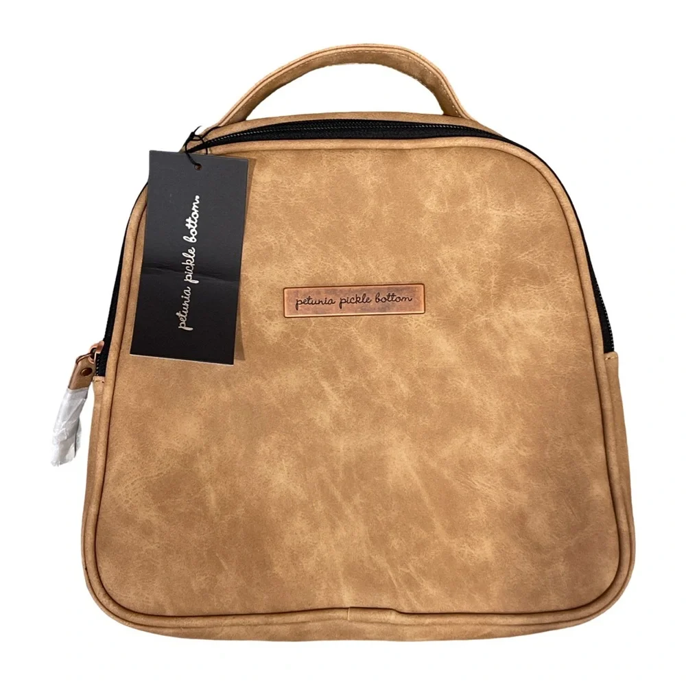 NWT Petunia Pickle Bottom Tandem Bottle & Lunch Tote - Brioche